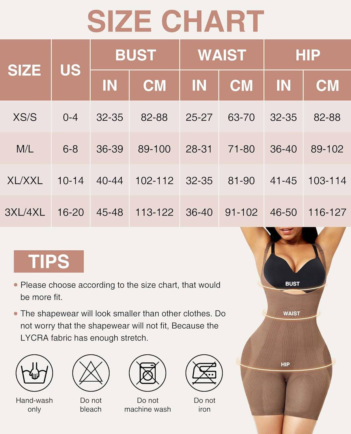 Women'S Shapewear Tummy Control Bodysuit Open Bust Butt Lifting Body Shaper