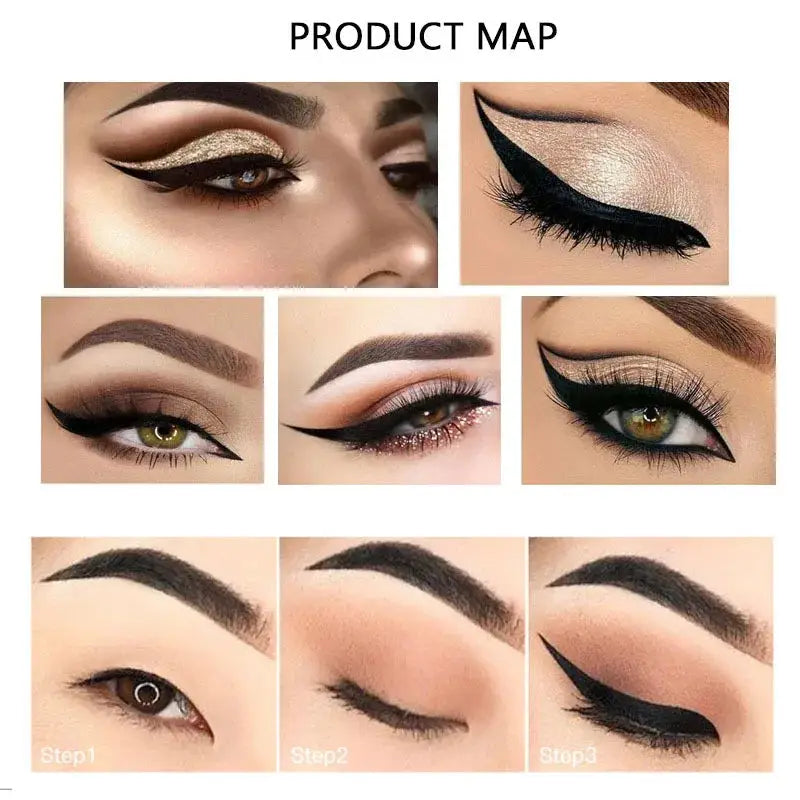 1PC New Brand Women Black Liquid Eyeliner Long-lasting