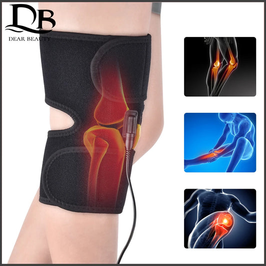 Knee pain relief massager with heat function