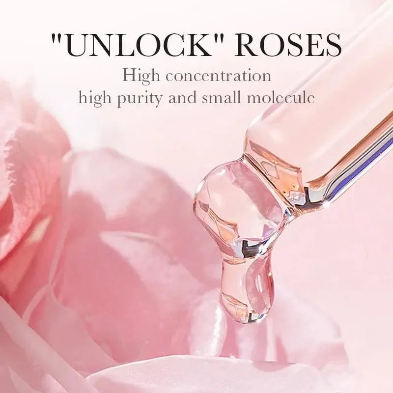 Rose Nourishing Essence Hyaluronic Acid Moisturizing Face Serum