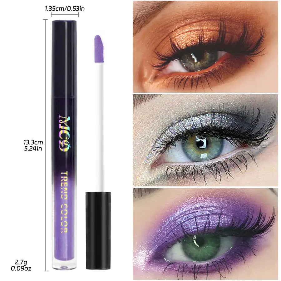 13-Shade Waterproof Liquid Eyeshadow Palette