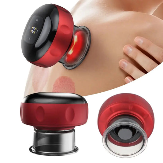 Smart Cupping Therapy Massager With Red Light Therapy