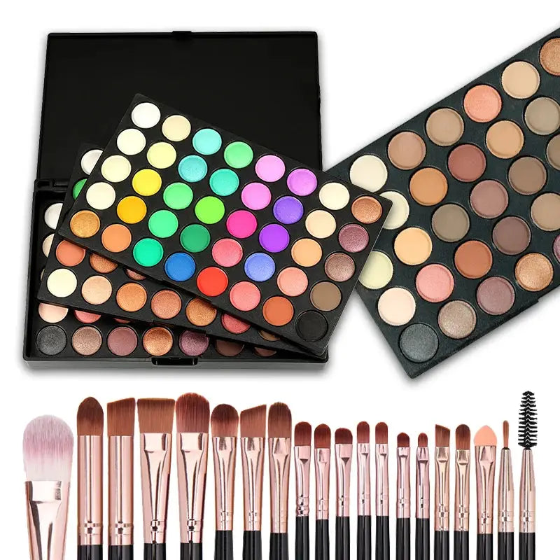 120 Colors Matte Shimmer Eyeshadow Palette