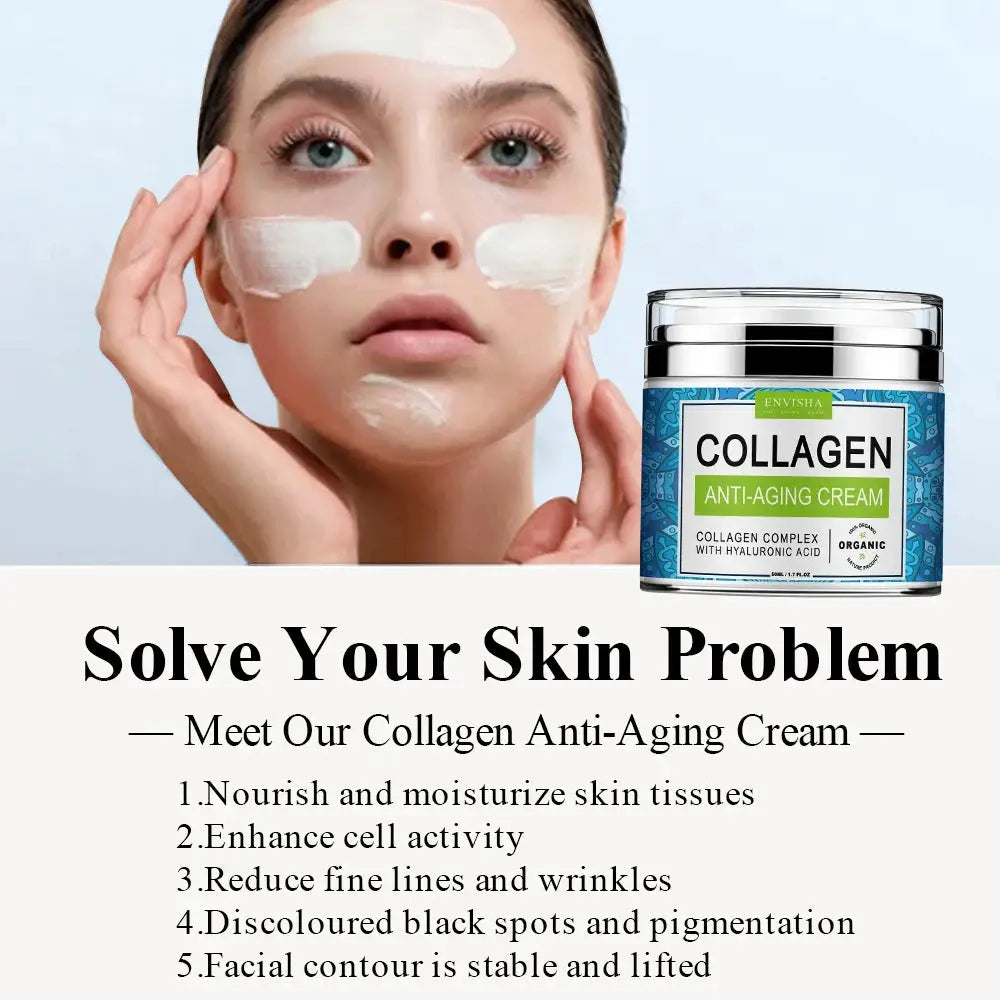 Face Cream Collagen Hyaluronic Acid Skin Care